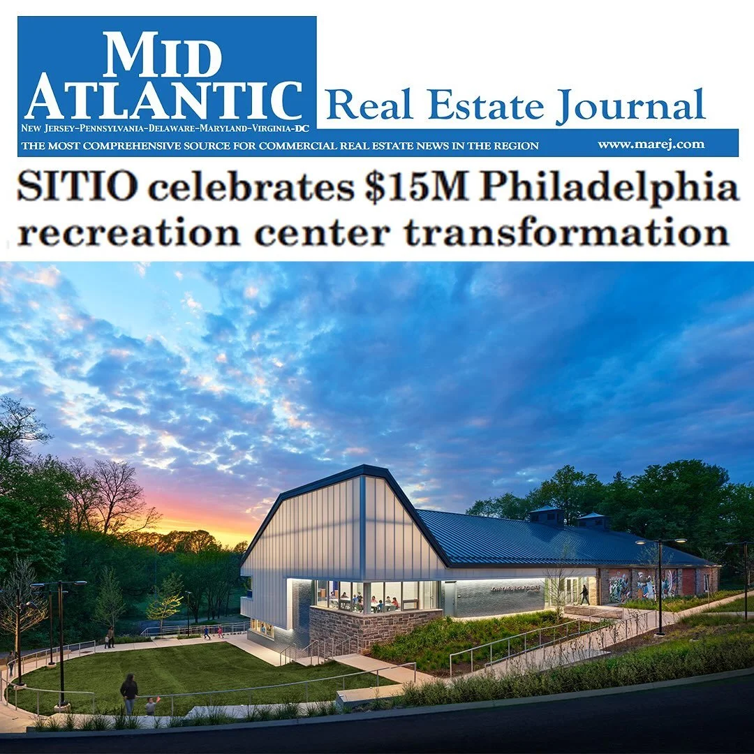 The newly opened Johnny Sample Recreation Center in Cobbs Creek was recently featured in the August edition of the Mid Atlantic Real Estate Journal. &ldquo;The new design creates a stronger connection between the building and its natural surroundings