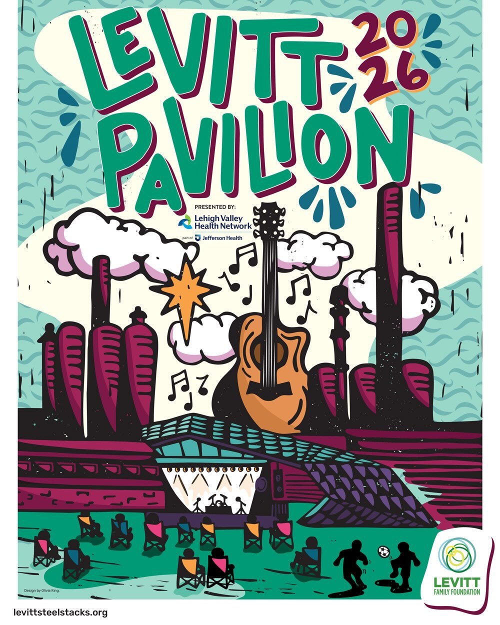 SteelStacks summer is in full swing!

When Antonio and Karen designed the Levitt Pavilion at SteelStacks they knew it had to be an iconic and recognizable symbol that would stand out as a counterpoint to the backdrop of the formidable blast furnaces,