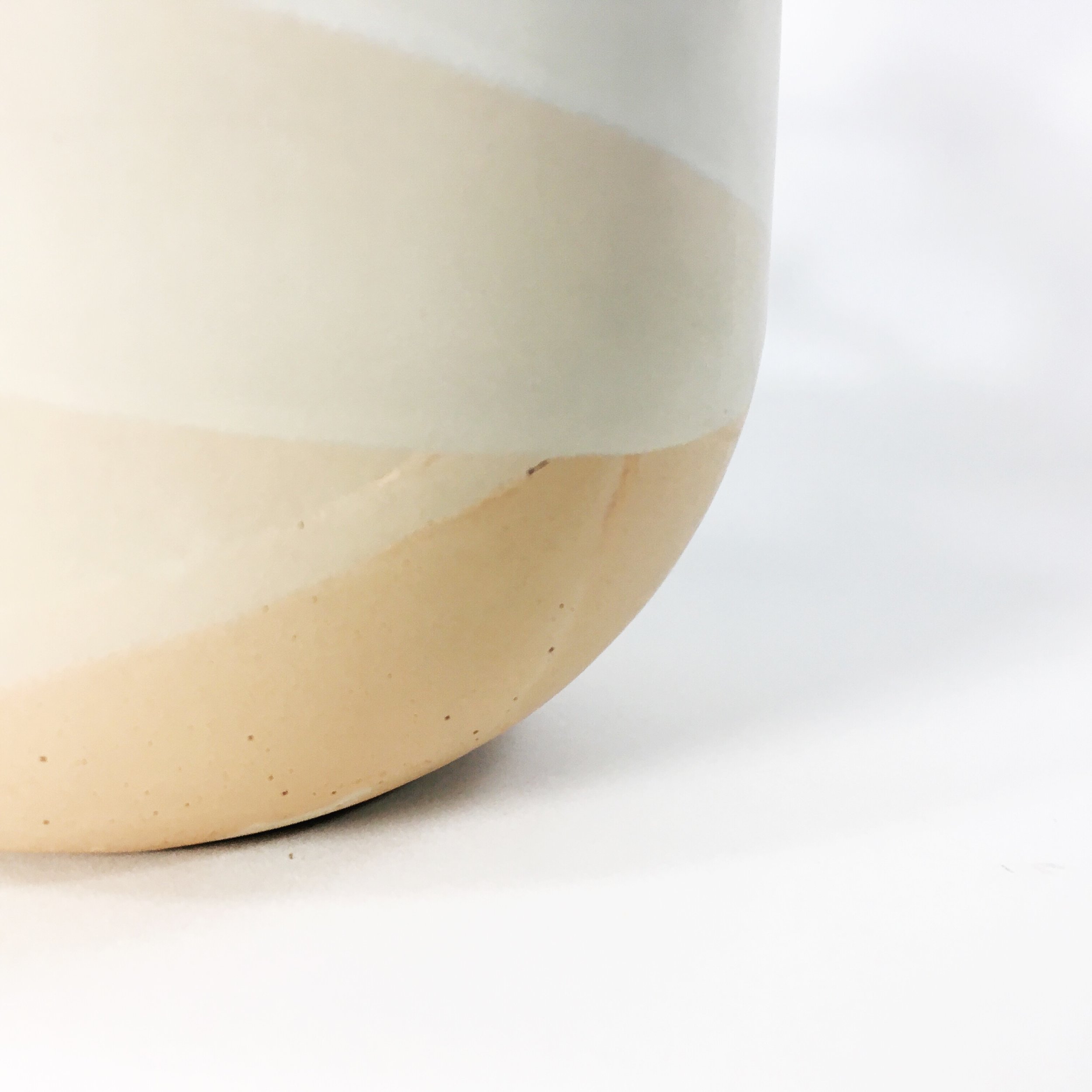 SETTLEWELL 6" Concrete Bowl Planter in Blush Multi Tone  