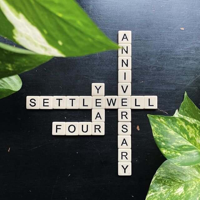I can barely believe it! SETTLEWELL is FOUR years old today! 🎉🎈 Thank you, truly, to all of you who have supported and followed along this last four years. Your support means everything to me! I never could have imagined how beautiful, exciting, li