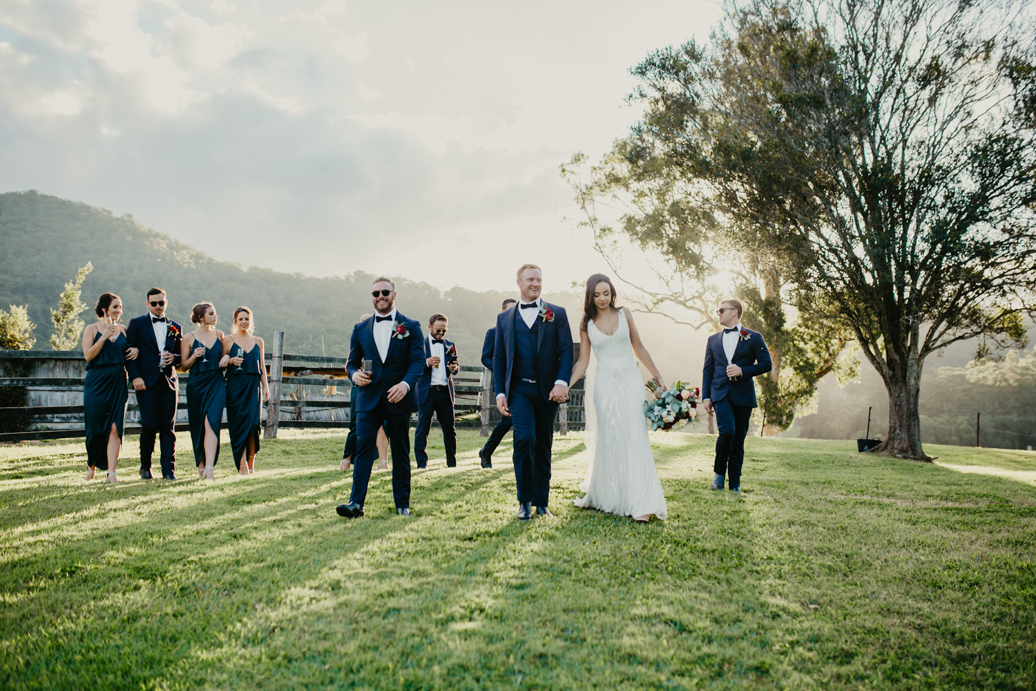 True-North-Photography-Cowbell-Creek-Bridal-party-golden-hour.jpg