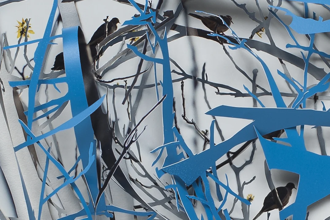 (Looking at him in surprise) , 2011 (detail)