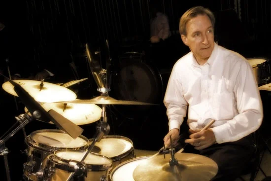 Jon at the drumset.