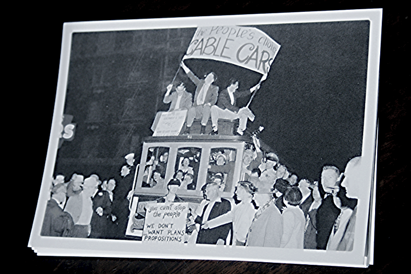 Cable Car Protest