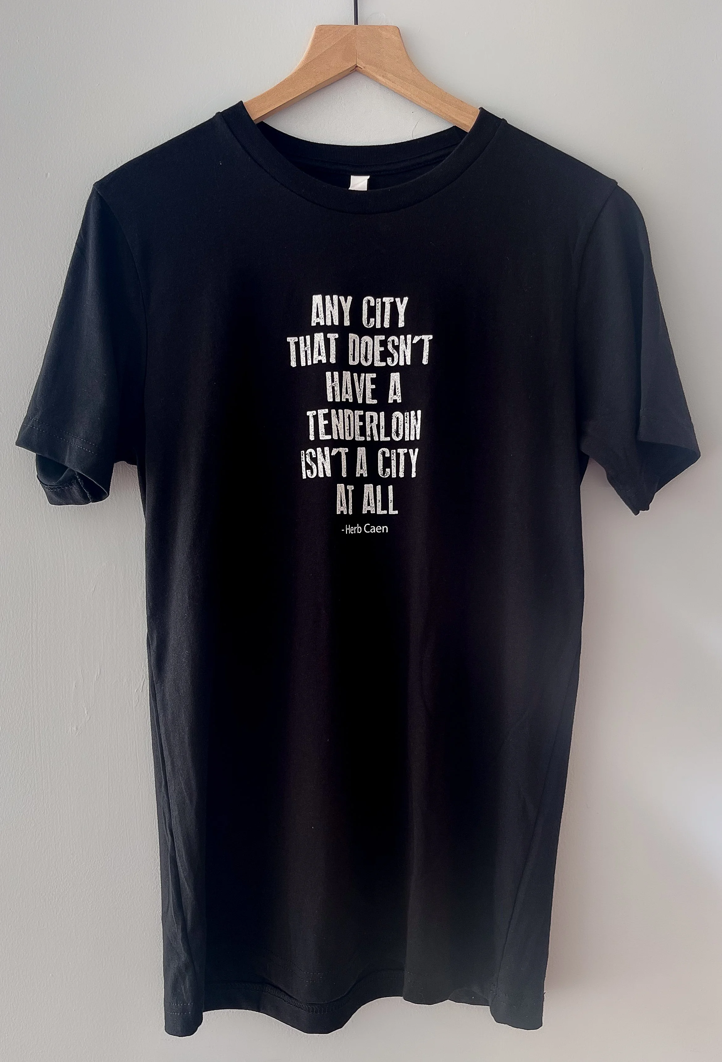 Tenderloin Black Herb Caen T-Shirt.jpg