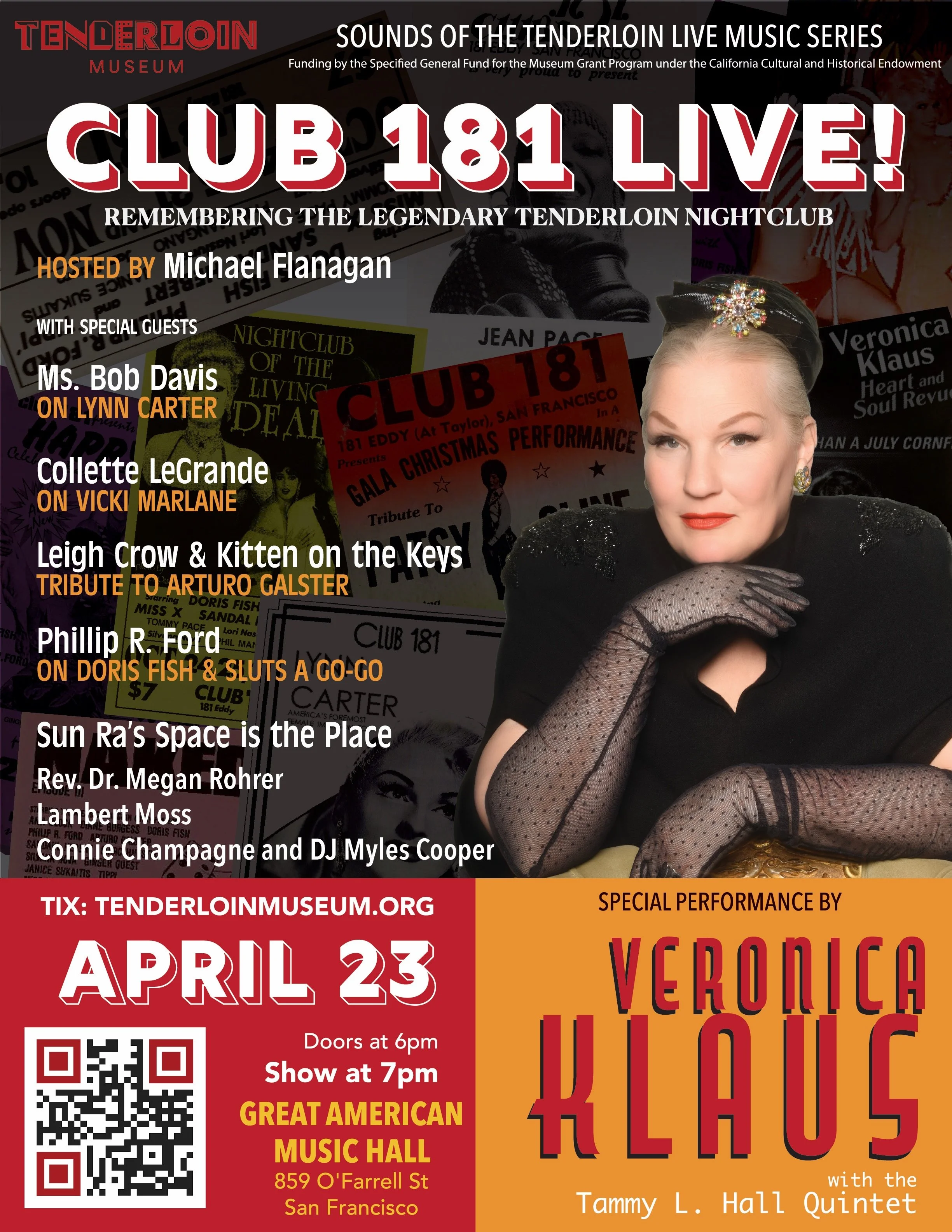 Club 181 Live! ft. Veronica Klaus &amp; the Tammy L. Hall Quintet