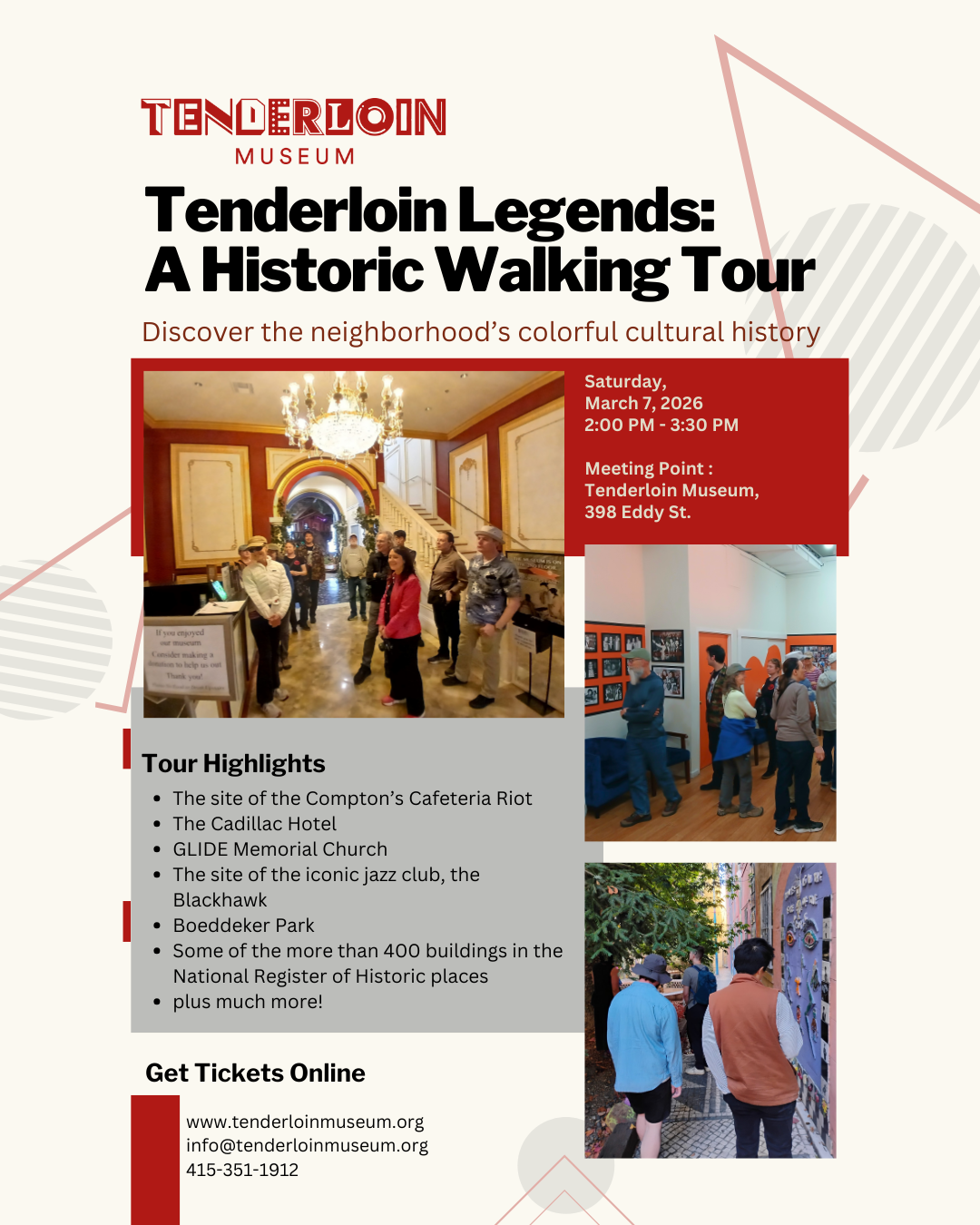 Tenderloin Legends: A Historic Walking Tour