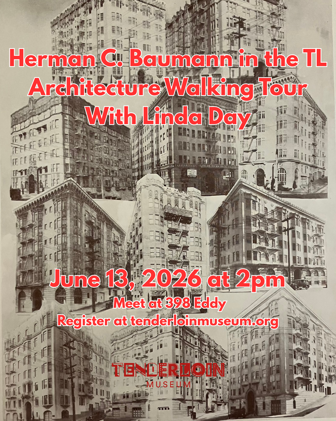 Herman C. Baumann in the TL Architecture Walking Tour