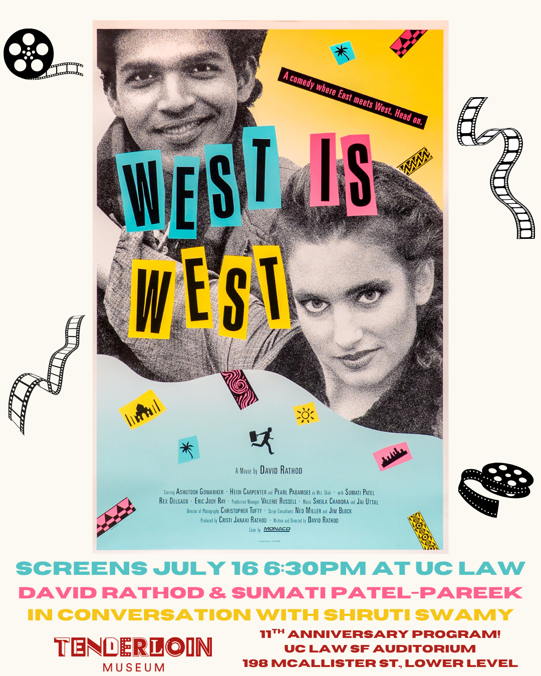 “West Is West” (1987) screening + TLM 11th Anniversary