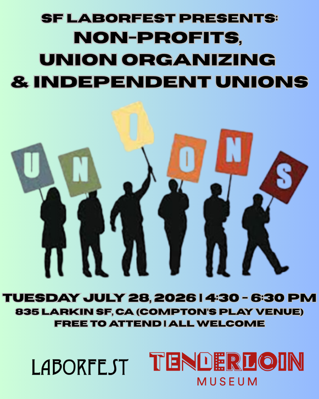 LaborFest presents: Non-profits, Union Organizing &amp; Independent Unions