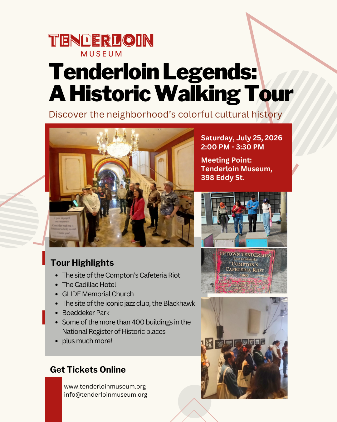Tenderloin Legends: A Historic Walking Tour