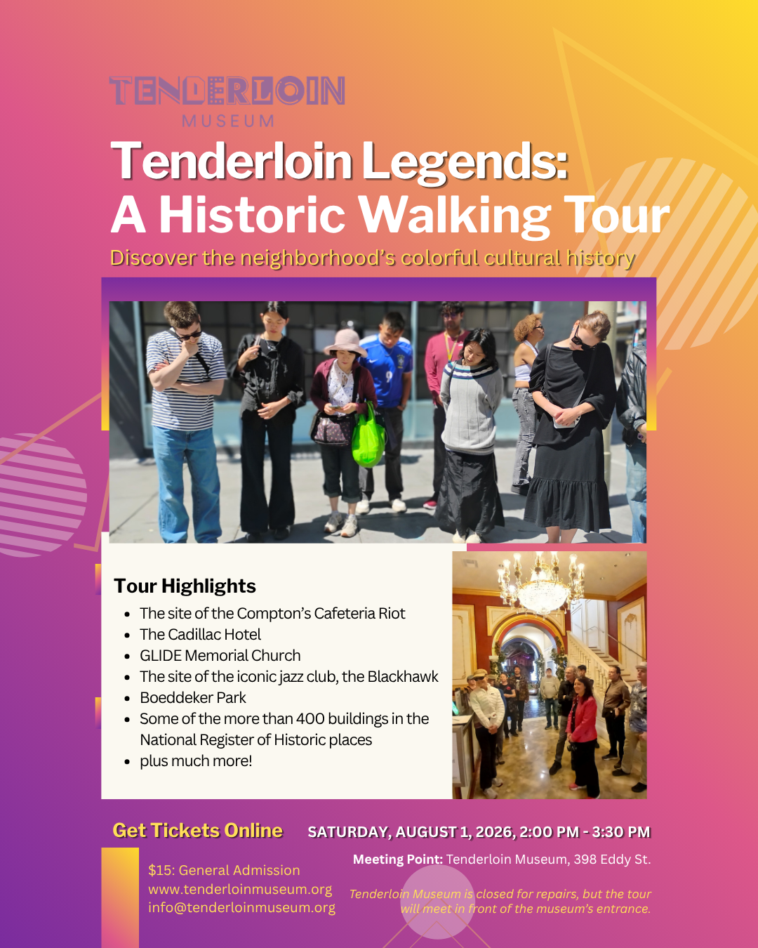 Tenderloin Legends: A Historic Walking Tour