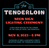Tenderloin/Cadillac Neon Sign Lighting Ceremony — Tenderloin Museum