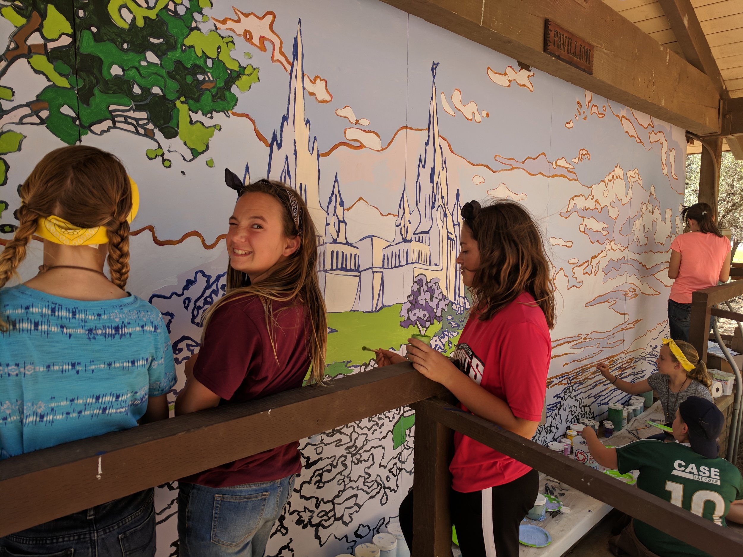  Group Mural Art Experience      Create a mural with your class, team, group, or family  