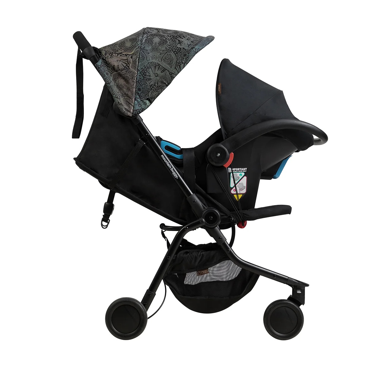 mountain buggy nano v2 travel pram stroller fit in airplane overheard compartment  compact stroller compact buggy car seat compatible stroller lightweight