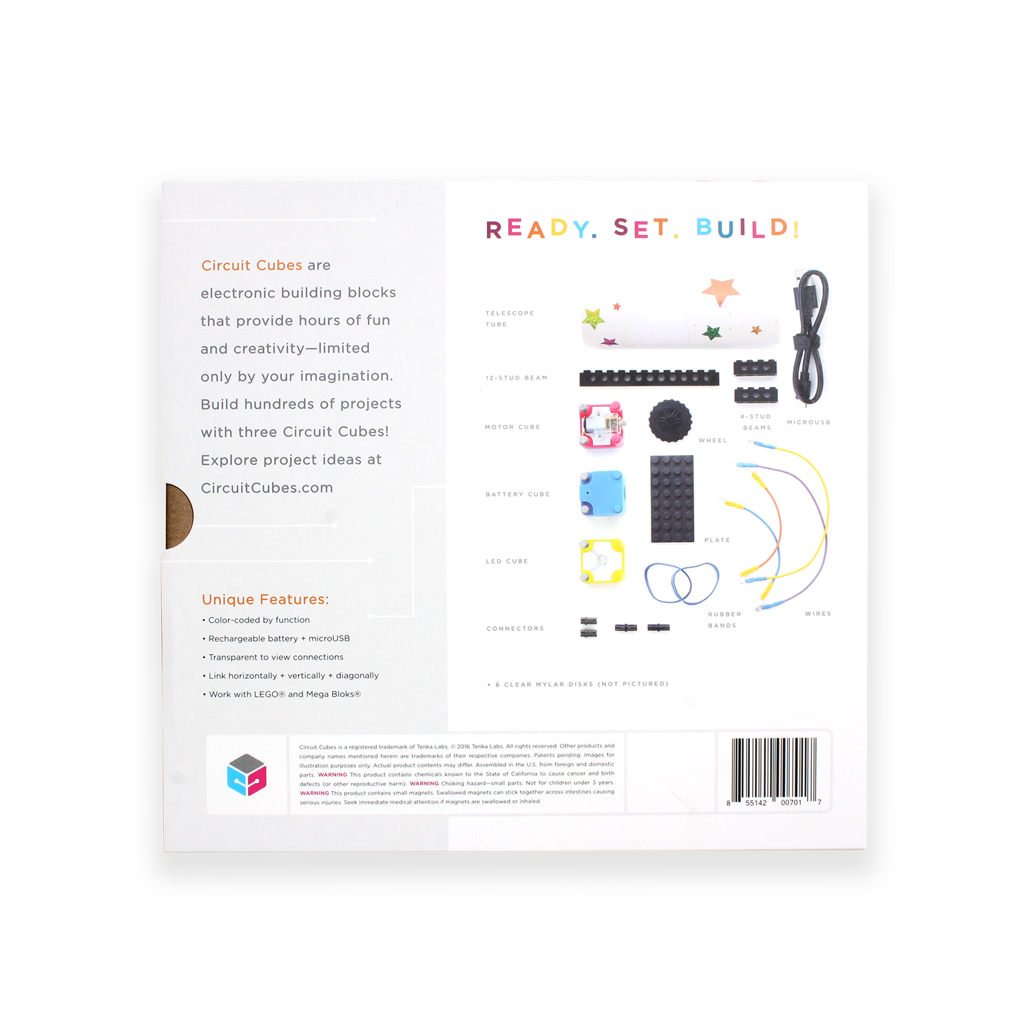 circuit cubes bright lights