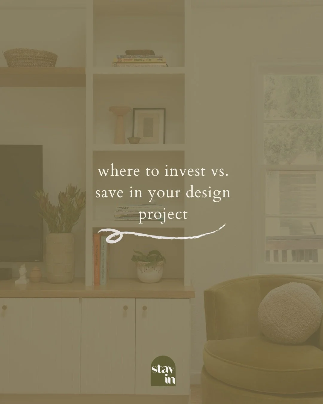 Design is not just about beautiful things but also knowing where to invest and where to save.

We guide our clients to prioritize the pieces that shape how a space lives and feels while pulling back on the elements that are easy to swap over time. He