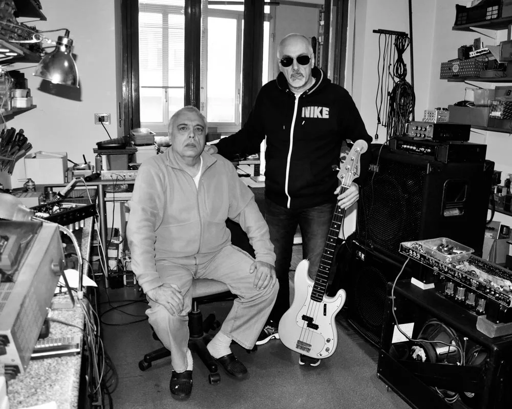 Nick Epifani and Franco Savio in Vinova, Torino