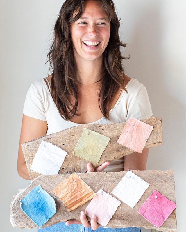 In case you missed it, see our post on @bluminflower a natural dyes artist and follow her steps to create a fermented indigo dye and get dyeing!  Link in profile. 📷 @brittanyesmith
.
.
.
.
.
.
.
#fermentedindigodye #naturaldye #getdyeing #tryit #cai