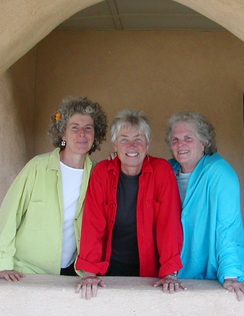 L-R: Becky Reardon, Elise Witt, Terry Garthwaite