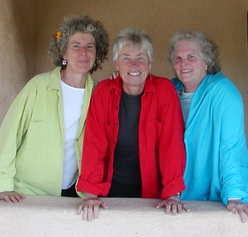 L-R: Becky Reardon, Elise Witt, Terry Garthwaite