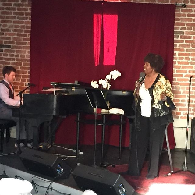 The Dynamic Miss Faye Carol and her wonderful pianist Joe Warner, Sept. 17, 2017