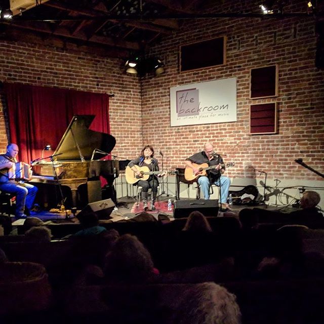 The farthest seat in the house. A fantastic show with Tish Hinojosa on Nov. 16, 2017. Photo by Garry Howard.