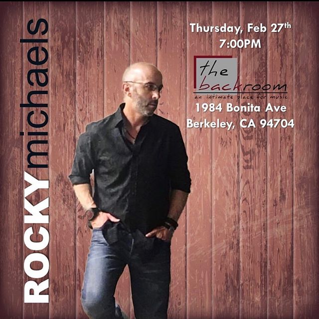 Coming up in February....
.
.
.
@rockymichaelsmusic