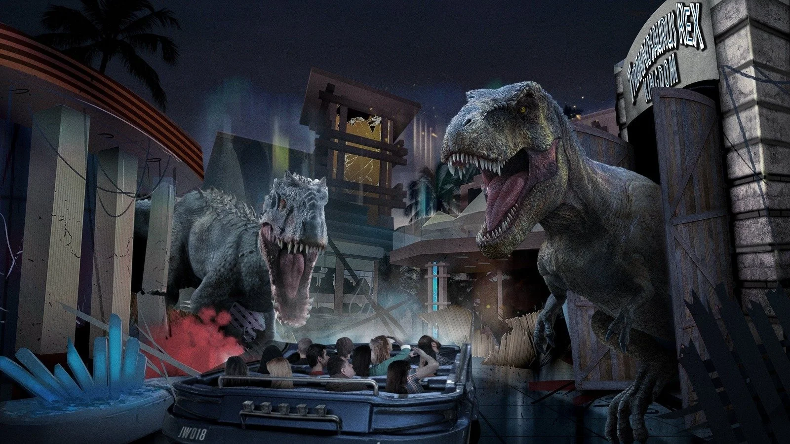 JURASSIC WORLD ADVENTURE - Dark Ride (Universal Beijing Resort)