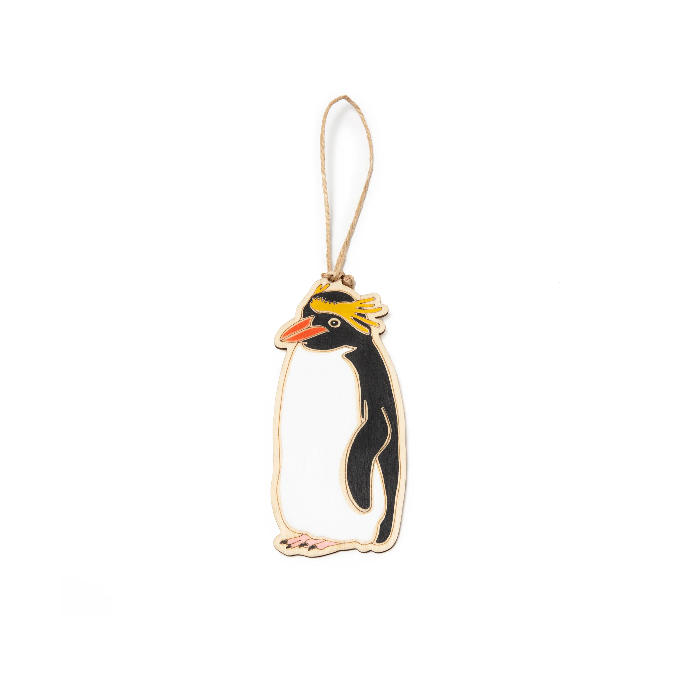 Macaroni Penguin Ornament - copyright outer island