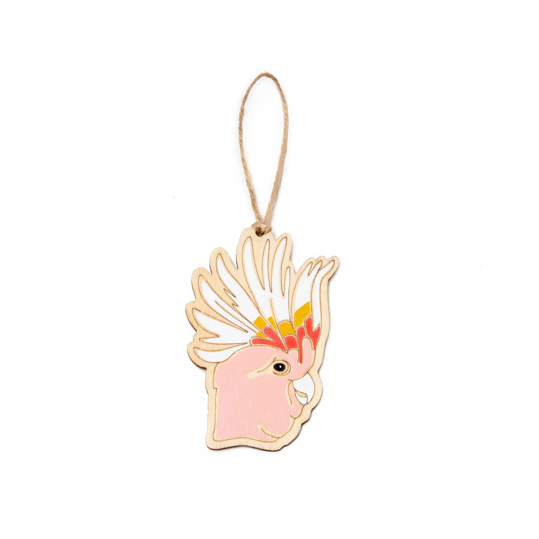 major mitchell cockatoo ornament - copyright outer island