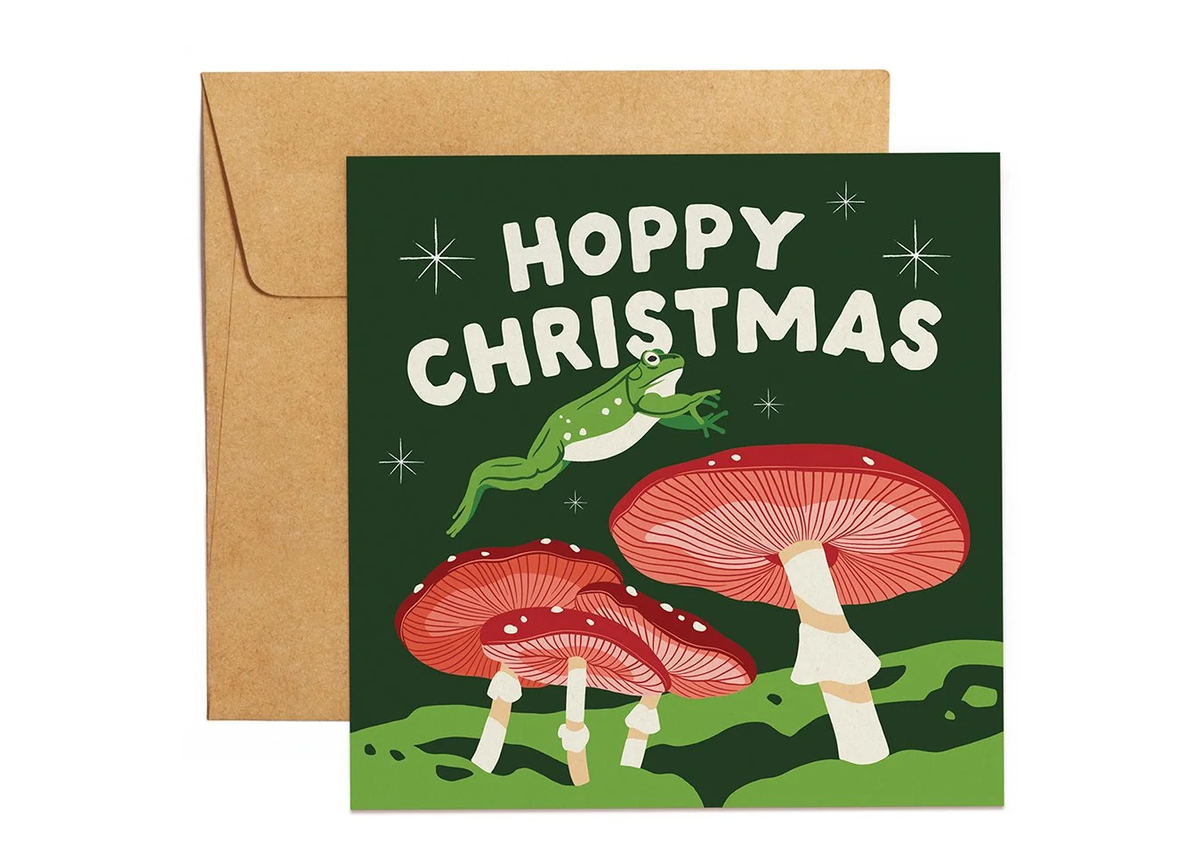 Hoppy Christmas' Christmas Card