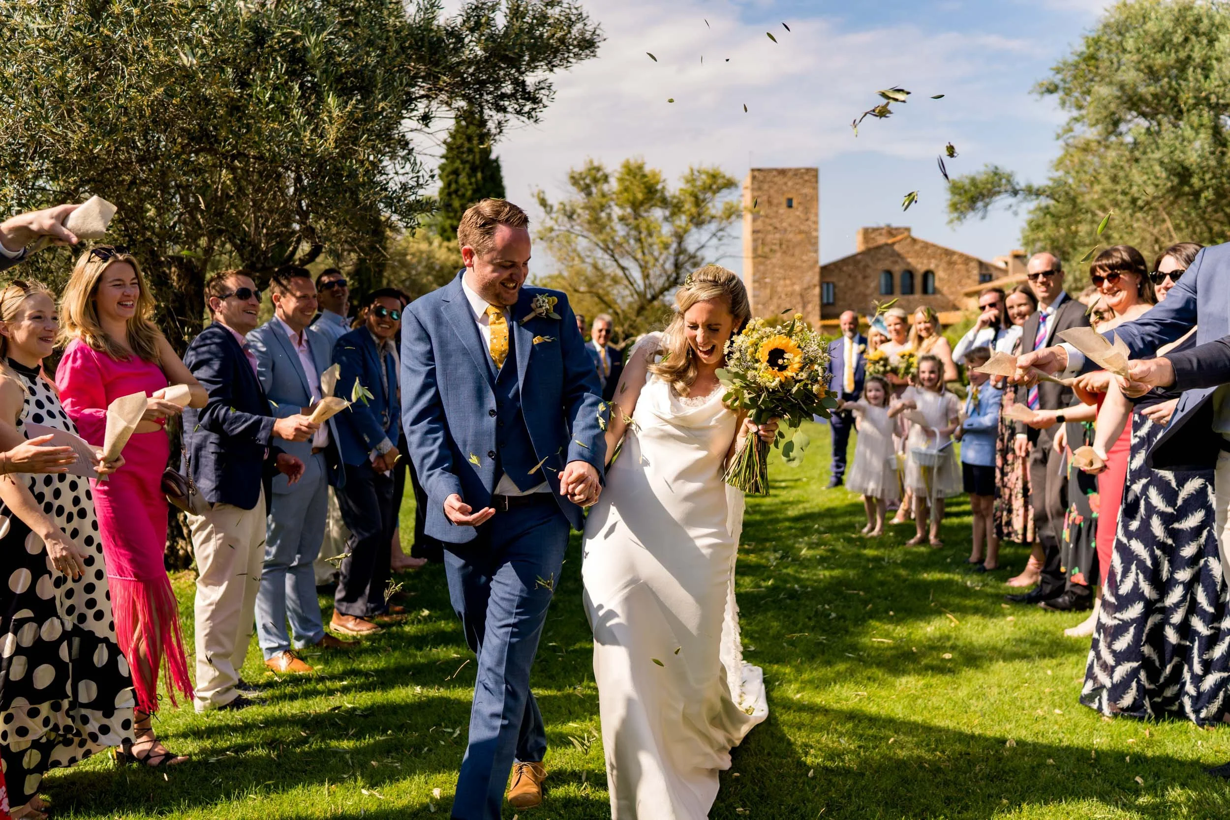 Felicity and Tom's Unforgettable Wedding in Girona Castell d'Empordà