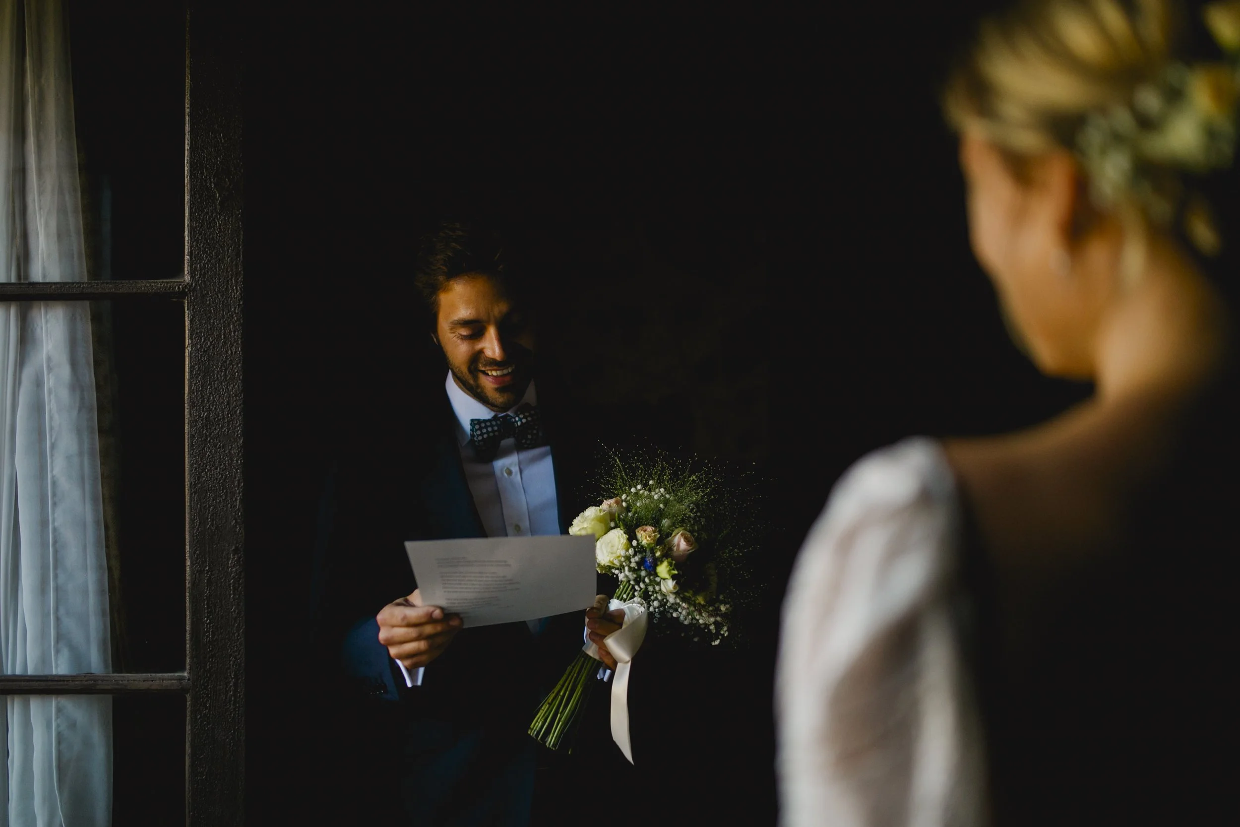 Costa Brava destination wedding photographer Spain documentary candid