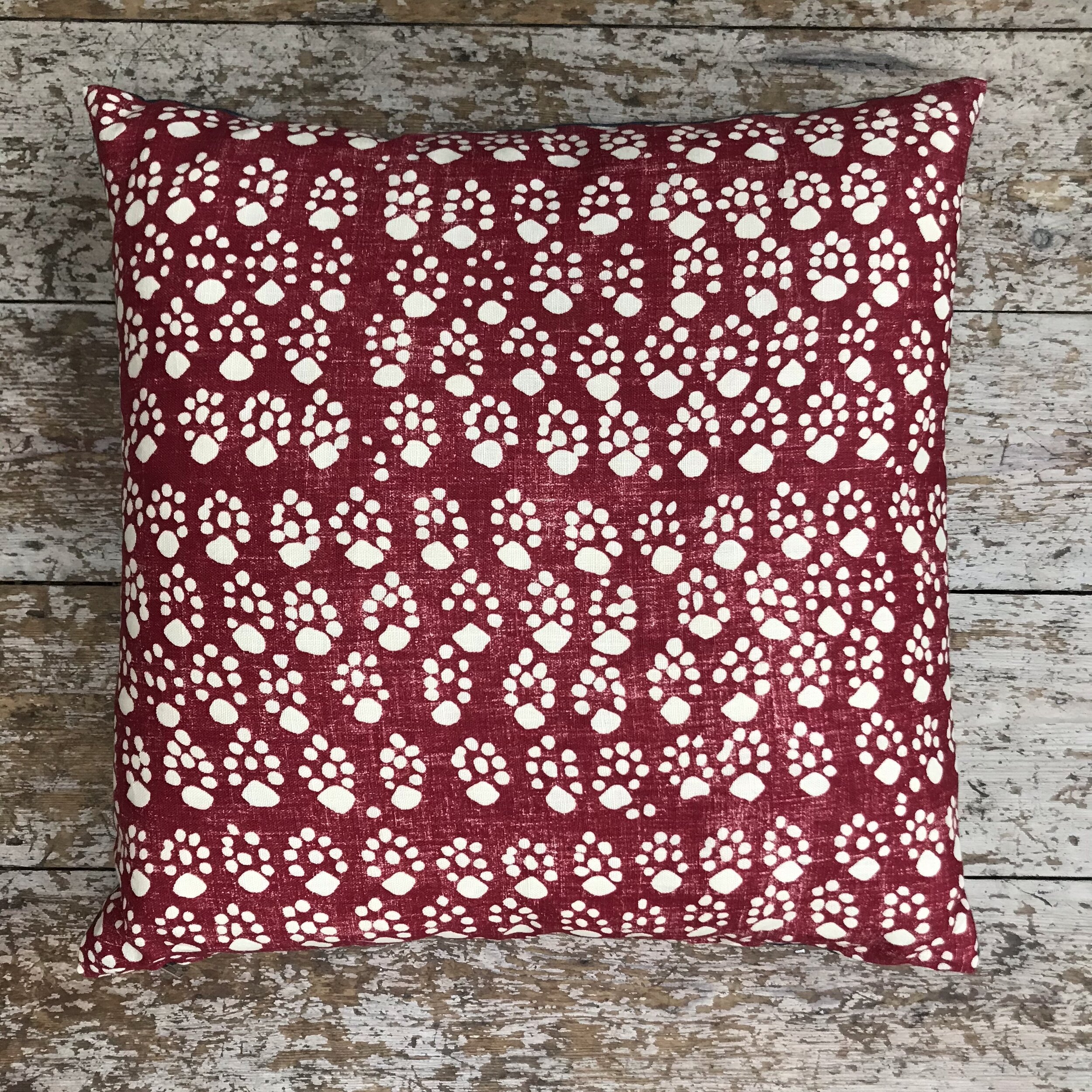 raspberry cushion