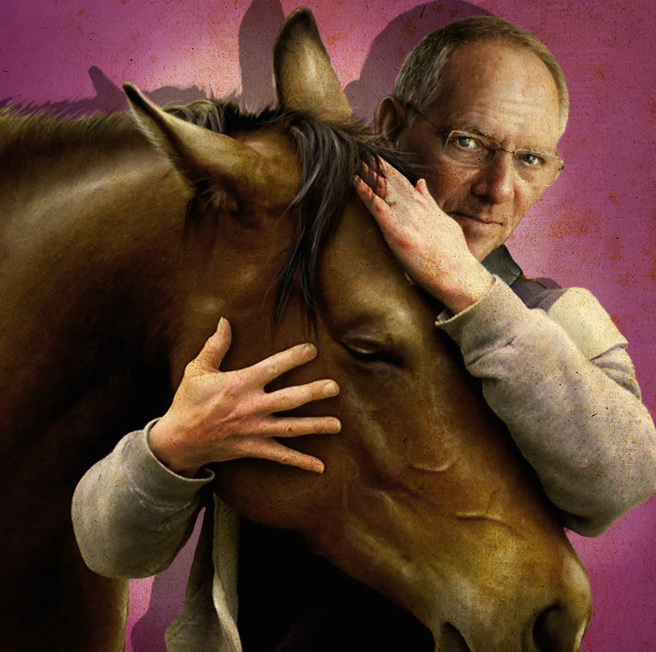 Niklas-Hughes-Illustration-Politiker-Wolfgang Schäuble-Photoshop-Zeichnung-coloriert.jpg