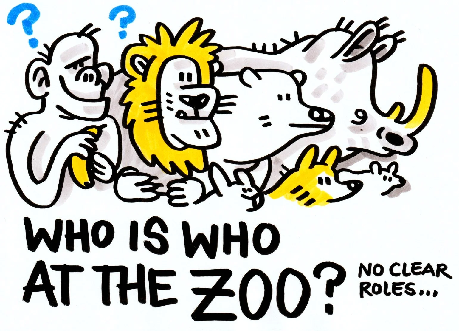  Graphic Recording Motiv “Who is who at the Zoo?” 