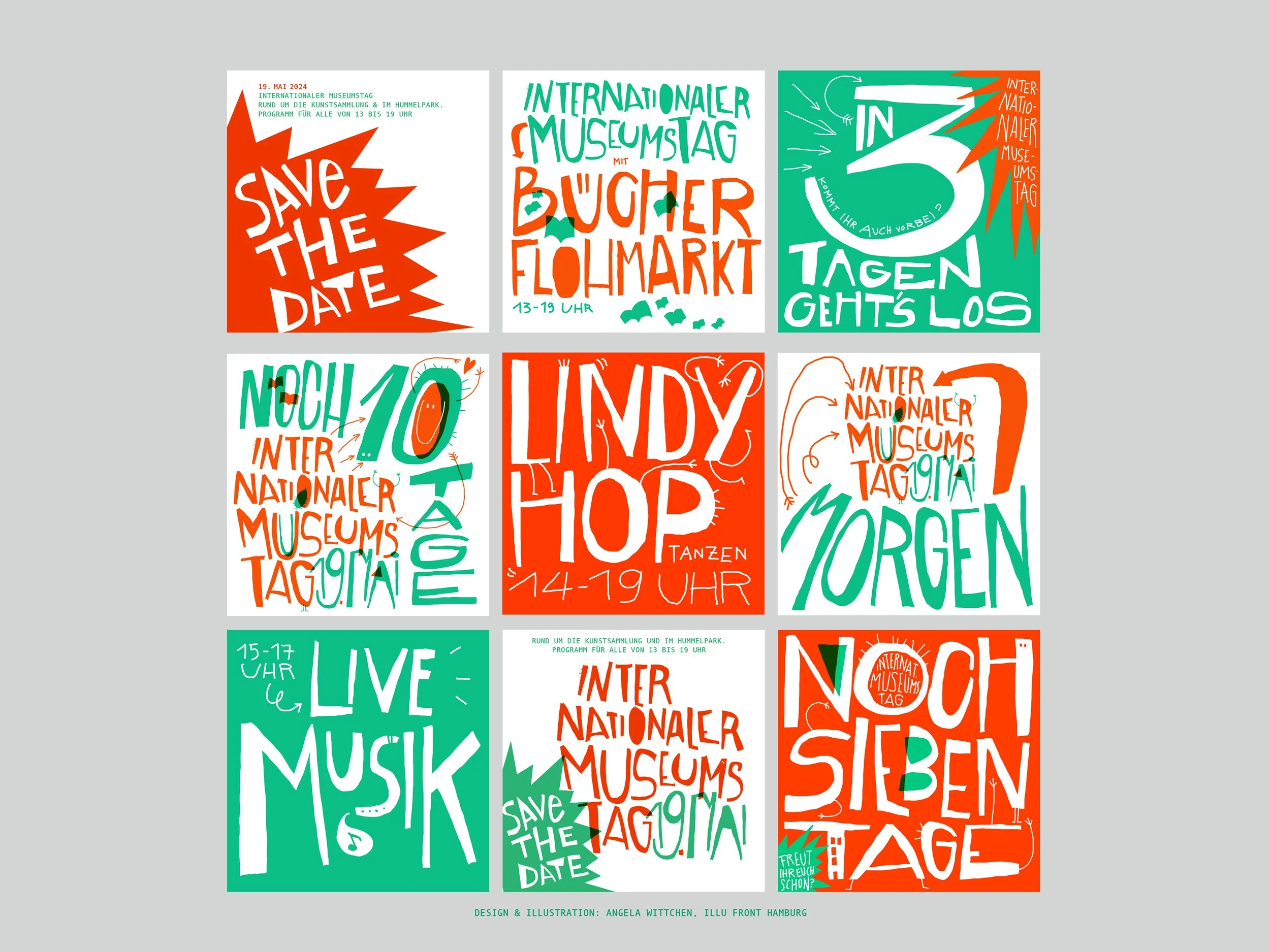 Corporate Design Internationaler Museumstag in Hochheim