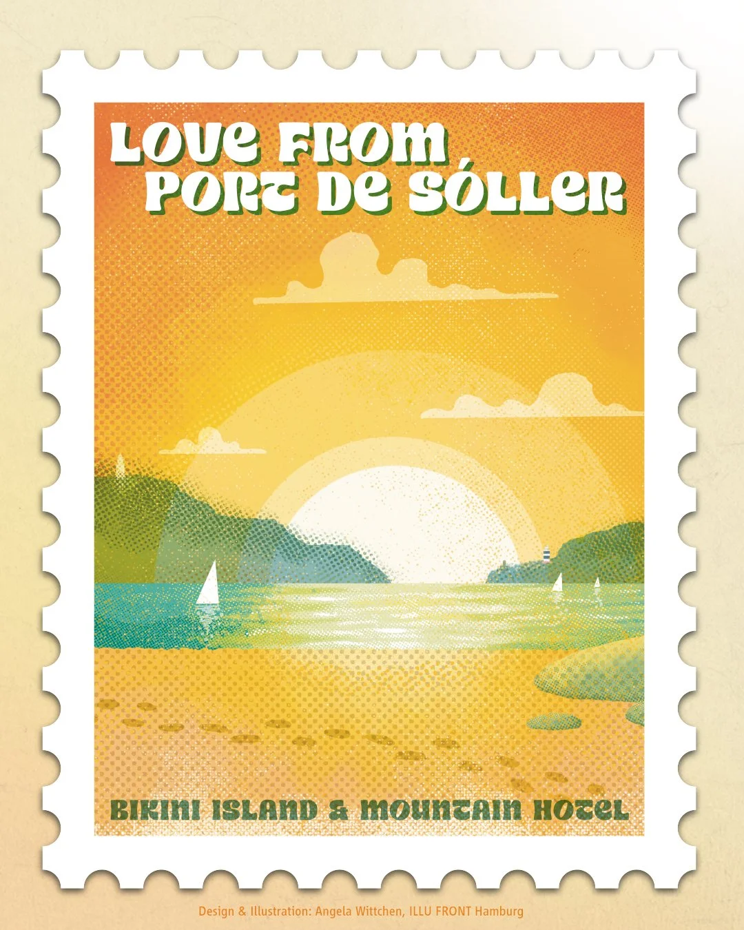 Sticker Port de Sollér