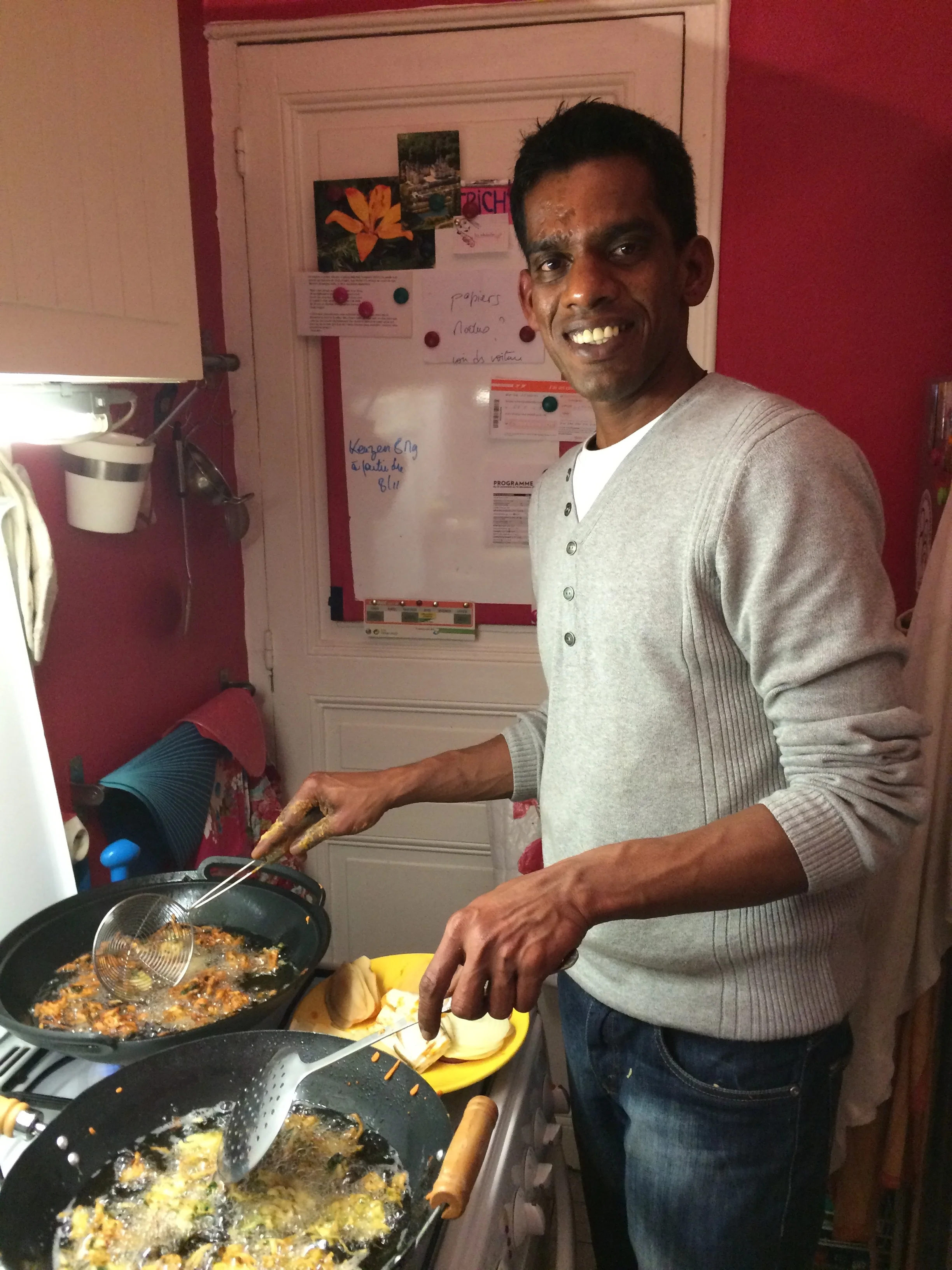 Rajaram en cuisine !