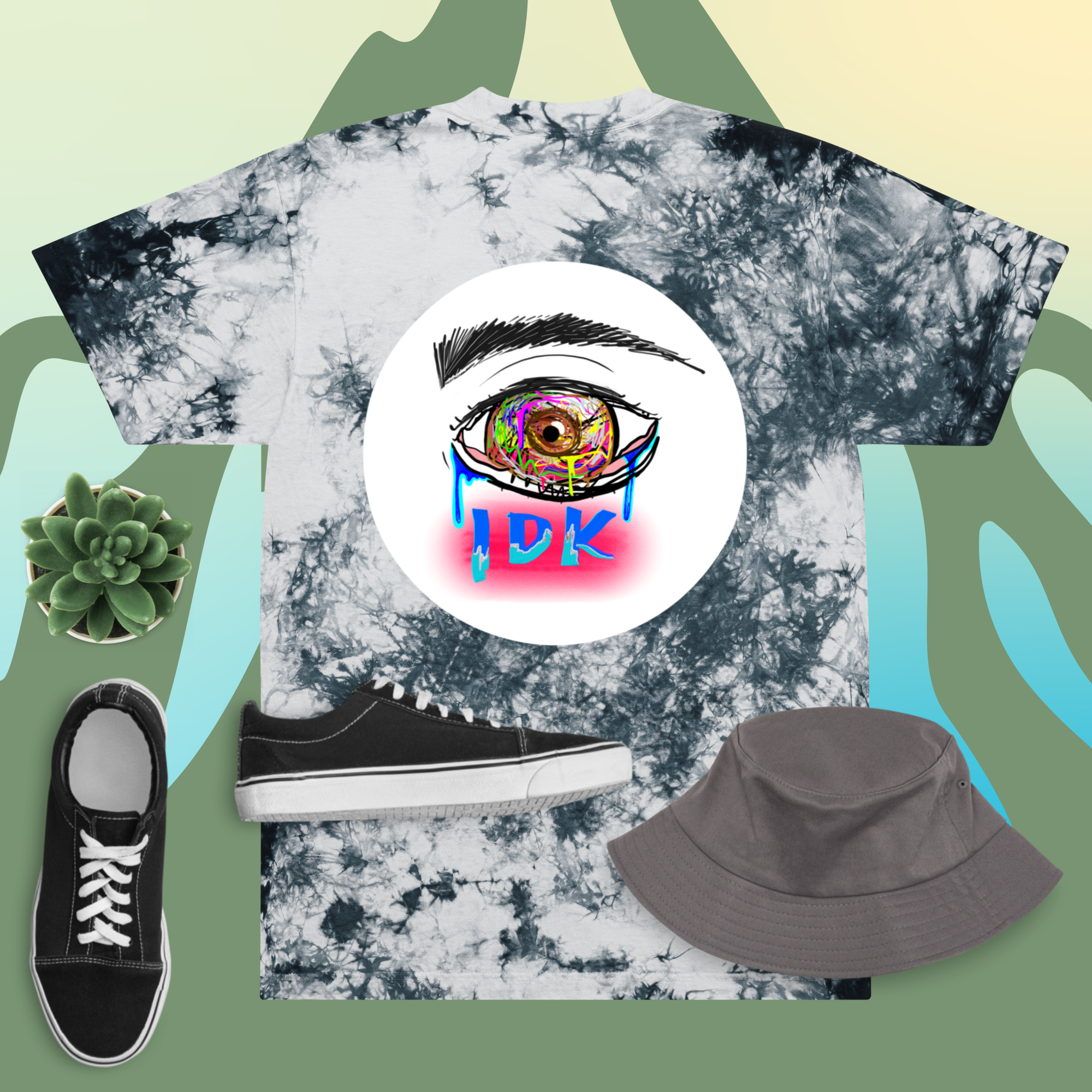 unisex-oversized-tie-dye-t-shirt-black-white-back-6a528d4b9ed35.png