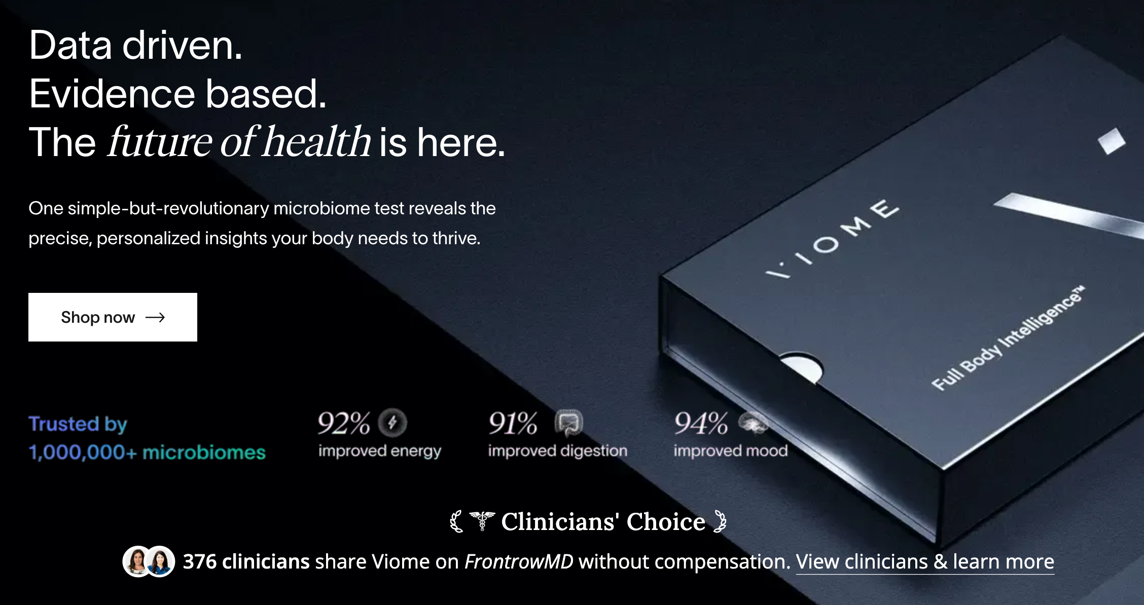 Viome Home Page
