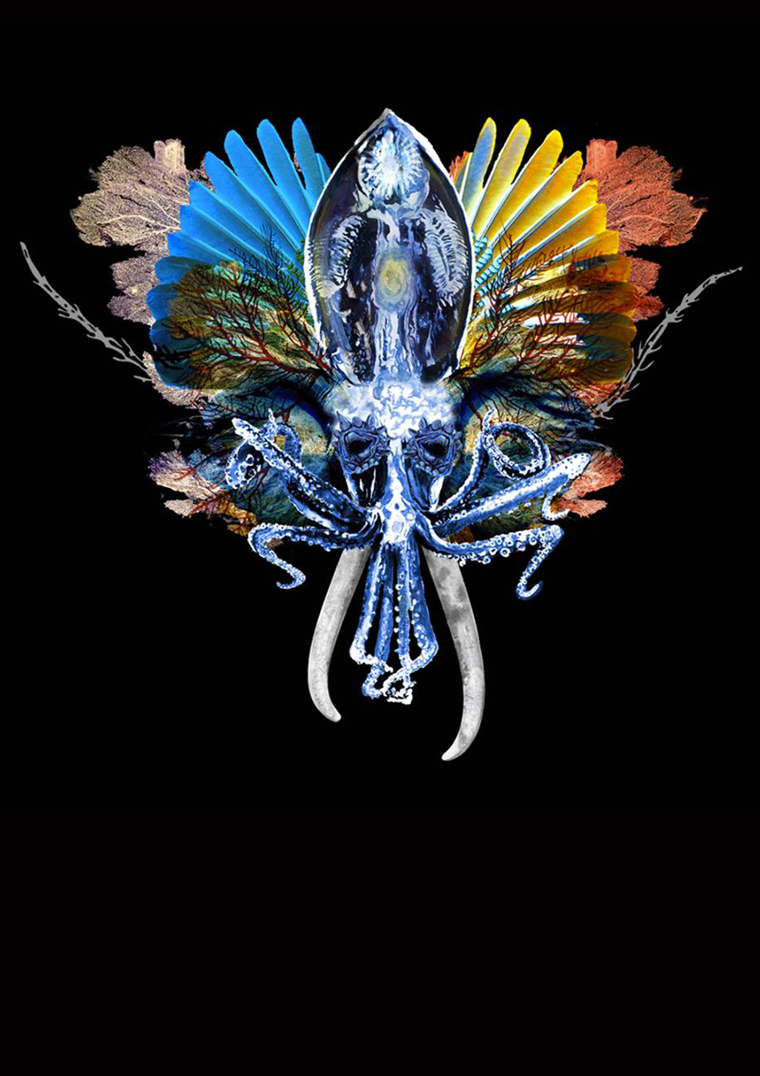Behemooth, 2016. Digital Collage, 59 x 42 cm.