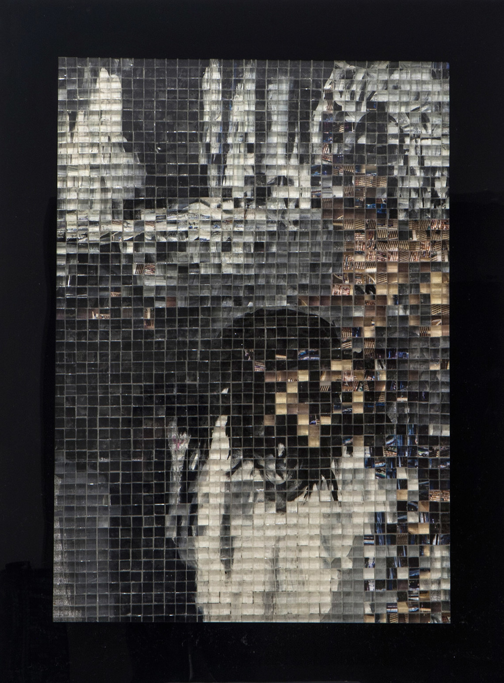 Concern, Mix Media On Plexiglass. 58 x 80 cm, 2014