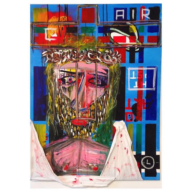 Number 3. Mixed Media on canvas. 91.5 x 122 cm. £1495