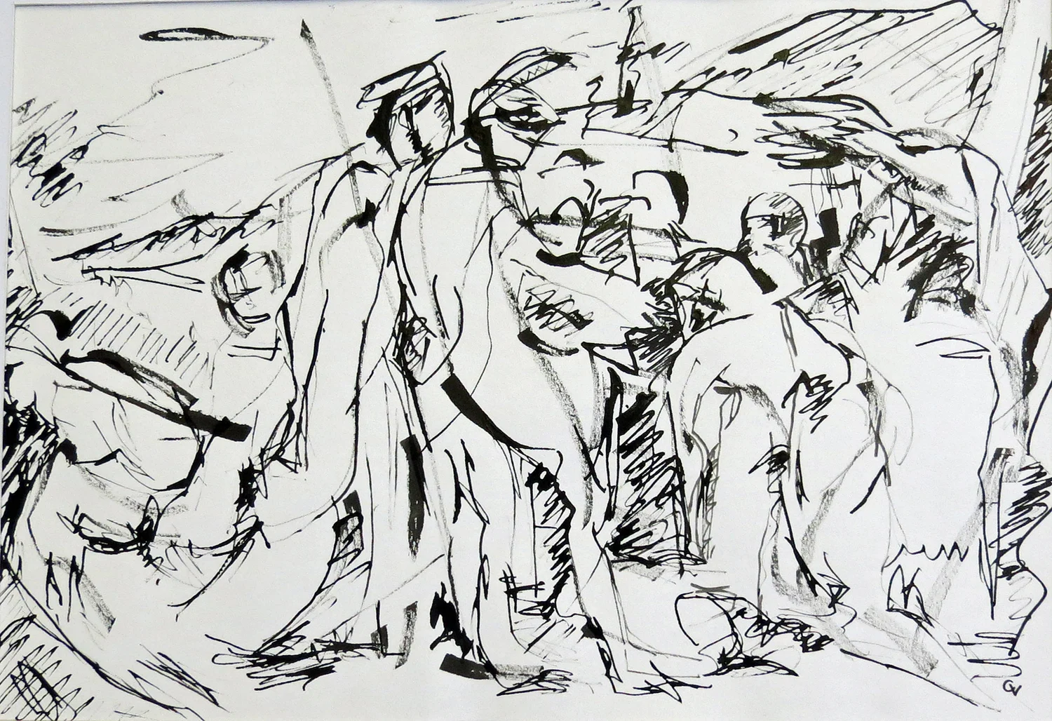 Tender Farewell Ink on Paper | 40 x 28 cm | £380 