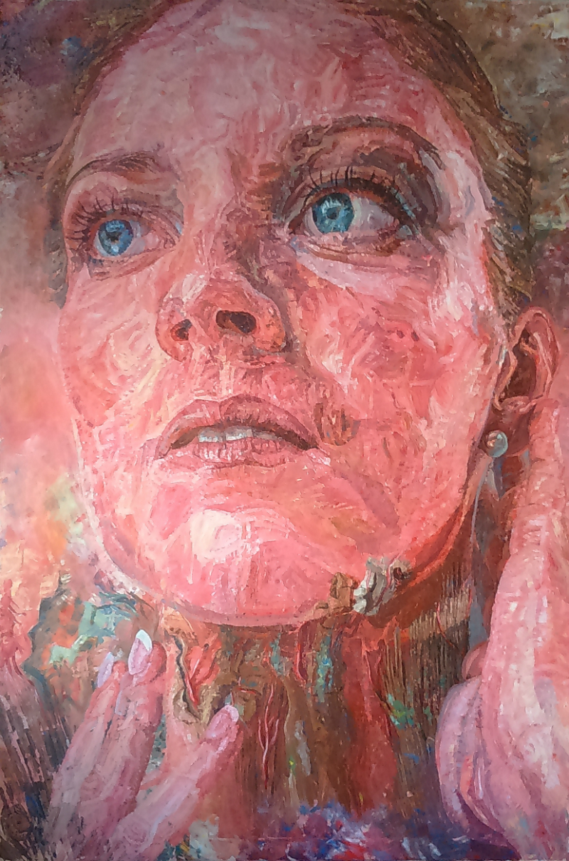 Origen Mimético Acrylic on canvas | 97 x 147 cm (framed) | £3,000