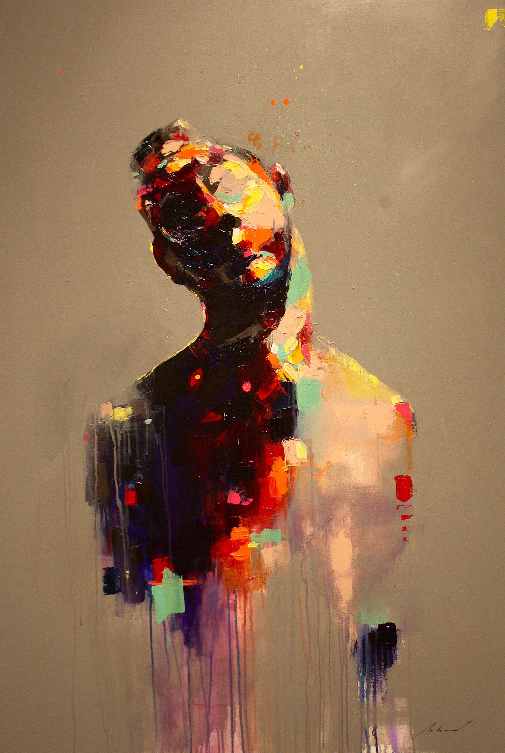 O Artista 3, 2018 | Acrylic on canvas | 140 x 90 cm | R$ 7,560 