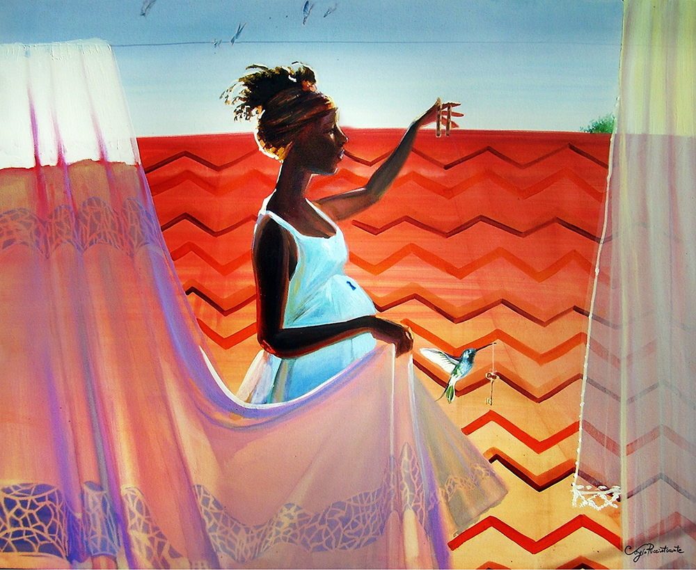 Momento leve, 2015 | Acrilico sobre tela | 100 x 80 cm | R$ 3.300