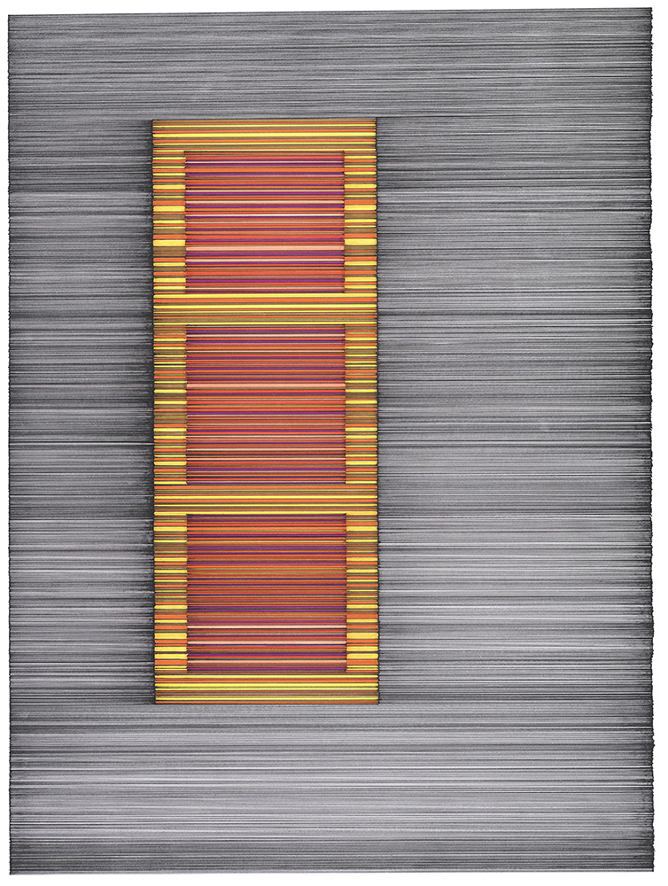 Calçada, 2011 | Nanquim sobre papel | 59 x 42 cm | R$6,000